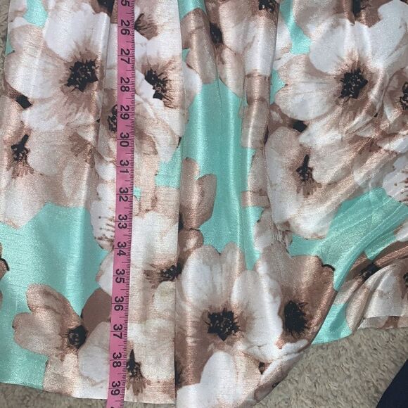 New Jessica Howard Floral, Sleeveless, Pleated A-Line Dress size 12 - Picture 13 of 13